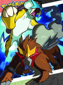 Raikou & Entei