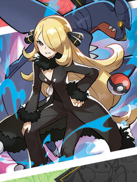 Garchomp & Cynthia