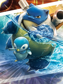 Blastoise & Piplup
