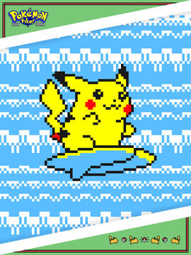 Pikachu - Surfing